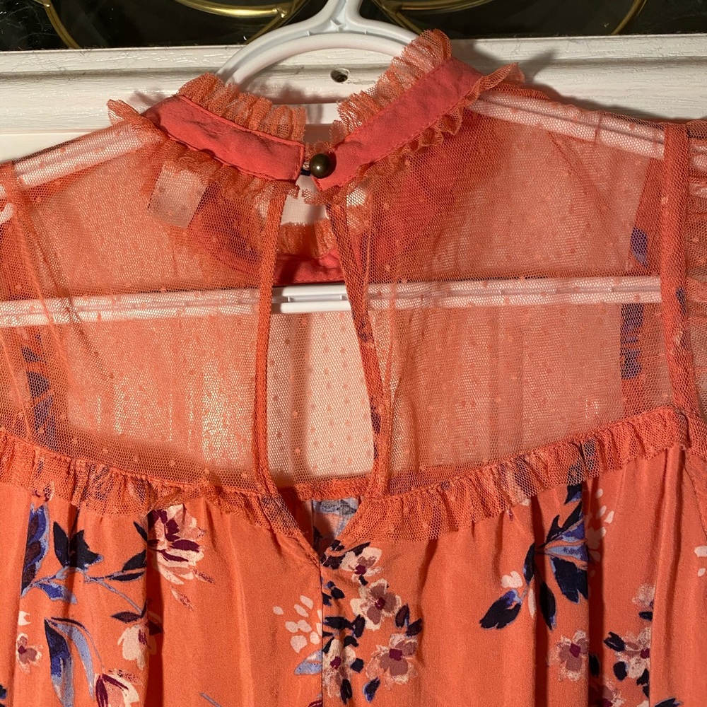 ✨Pink Flowered Flowy Tank🌸✨ - Picture 6 of 8